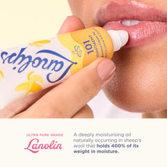 Lanolips 101 Ointment close-up of lanolin texture for lasting hydration