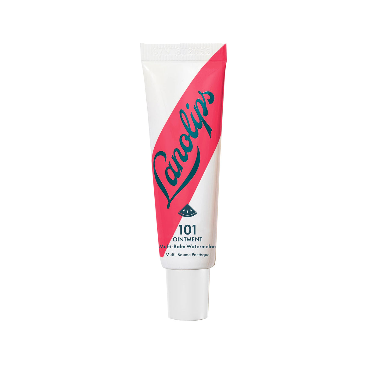 Lanolips 101 Ointment Watermelon tube highlights hydrating lip balm for dry lips