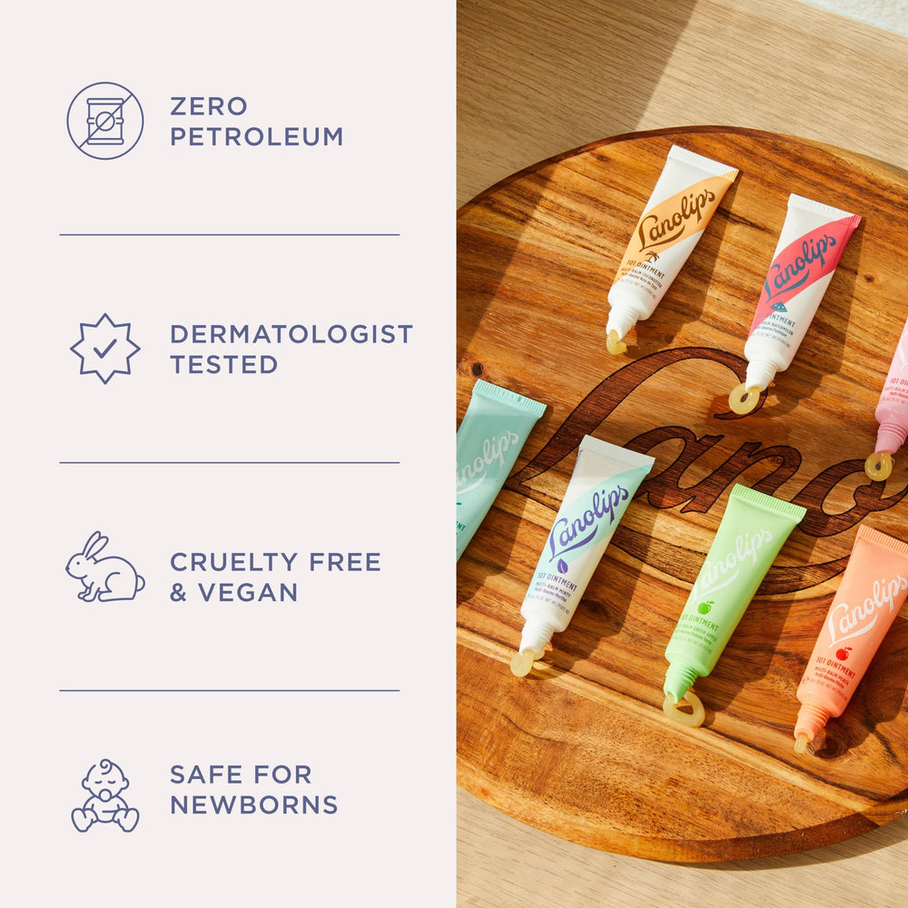 Lanolips 101 Pomada para aplicación diaria en labios y cutículas.