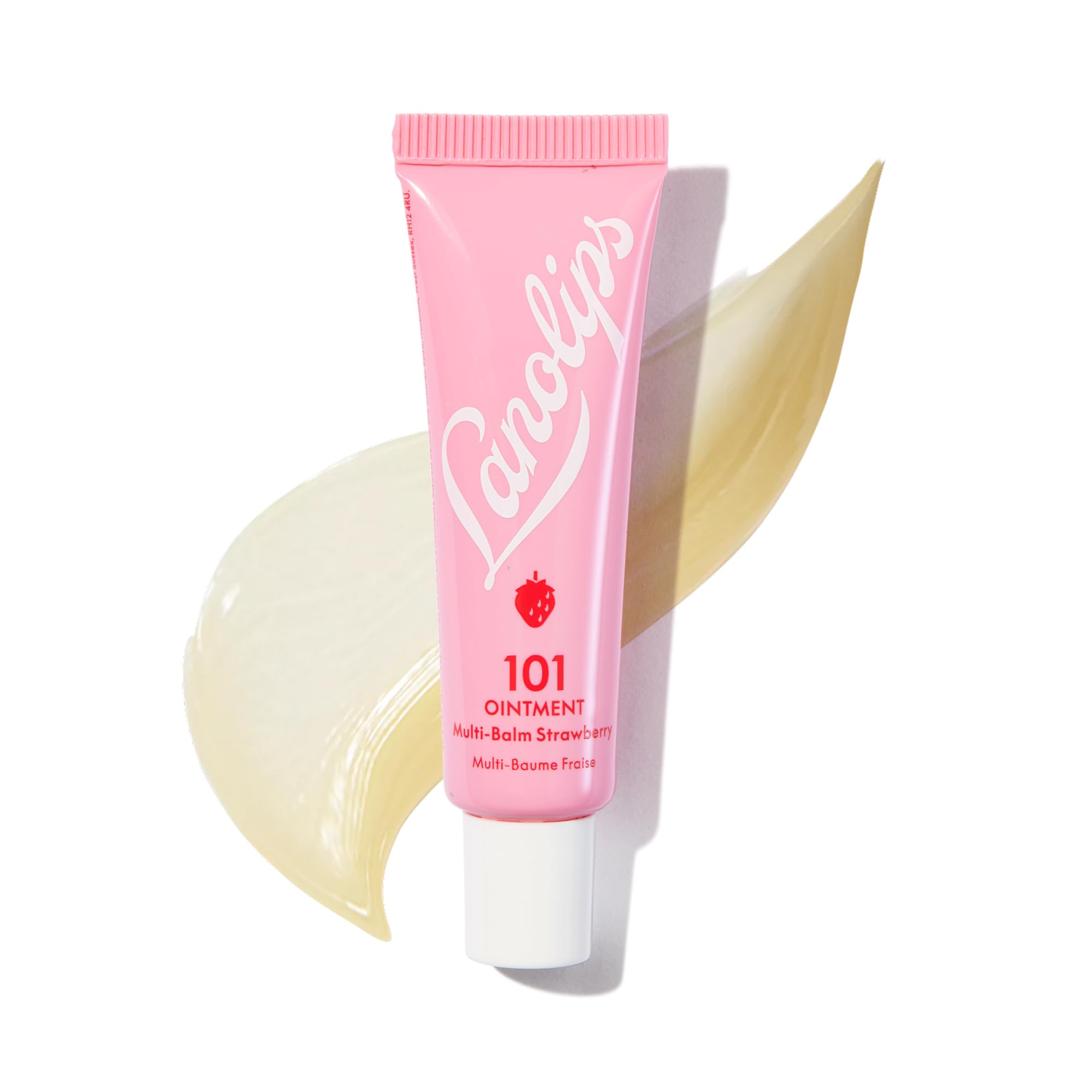 Lanolips 101 Pomada, bálsamo labial fresa para labios secos y suaves.