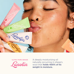 Lanolips 101 Pomada con lanolina pura australiana para piel seca.