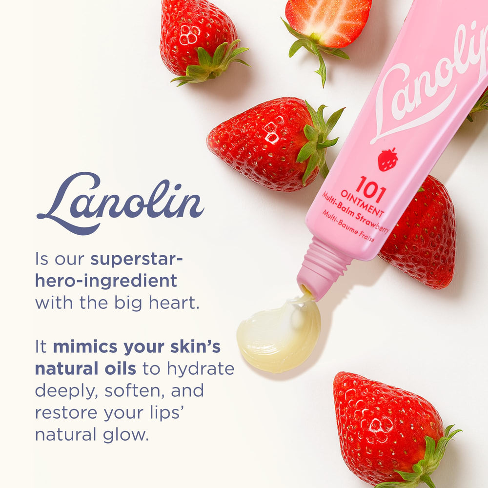 Lanolips 101 Pomada textura ligera y no grasa para uso diario.