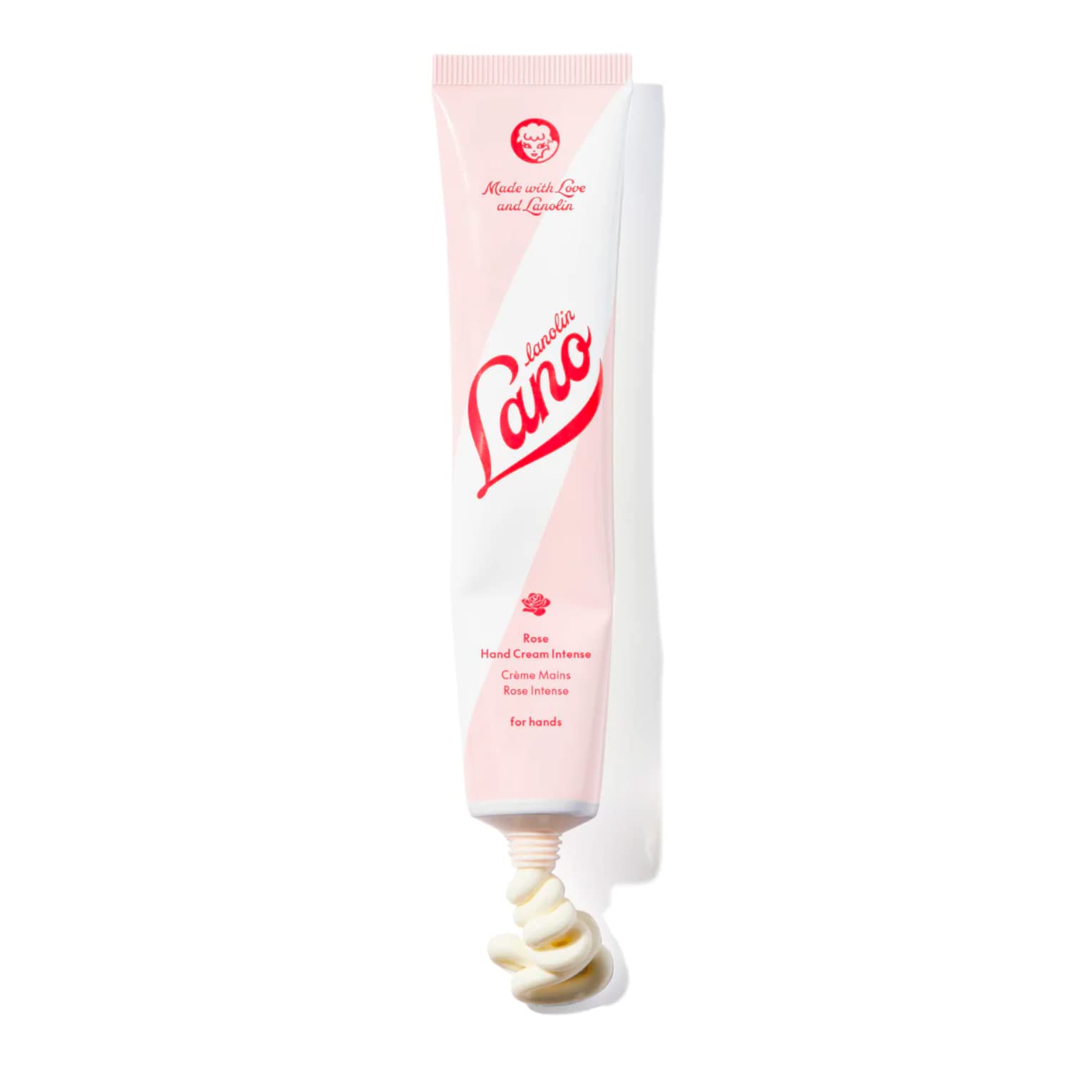 Lanolips Hand Cream Rose nails and cuticles nourished and softened