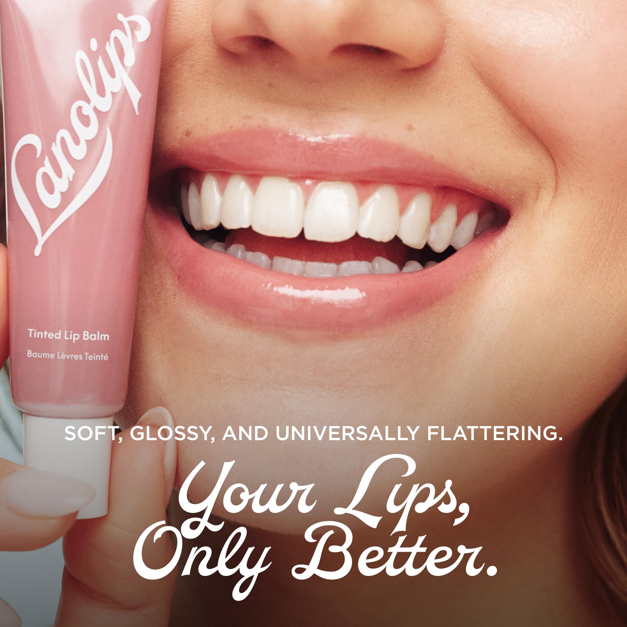 Lanolips Tinted Lip Balm balm-stick design fits in purses.