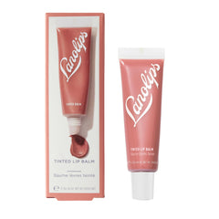 Lanolips Tinted Lip Balm packaging shows compact moisture on the go.