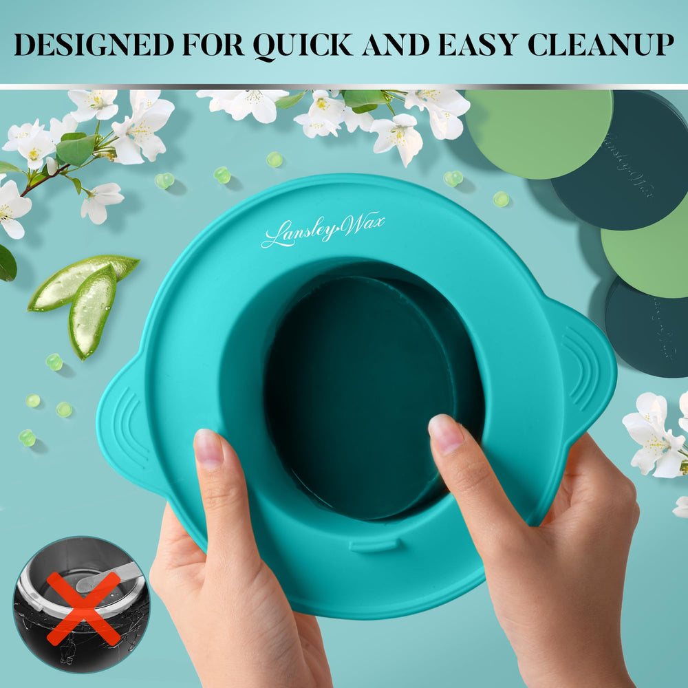 LANSLEYWAX beginner-friendly kit includes manual and guide