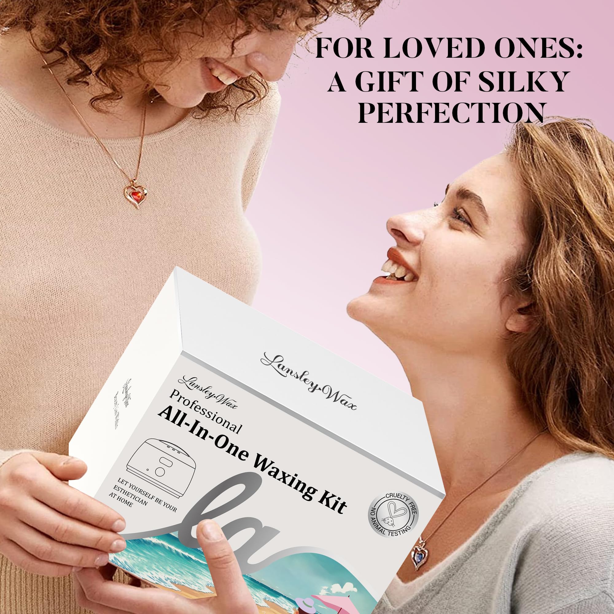 LANSLEYWAX elegant gift-ready packaging for thoughtful skincare gifts.