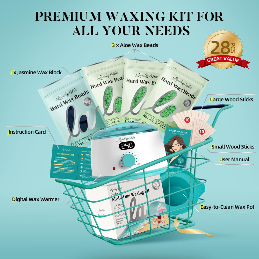 LANSLEYWAX full-body use for arms, legs, and underarms