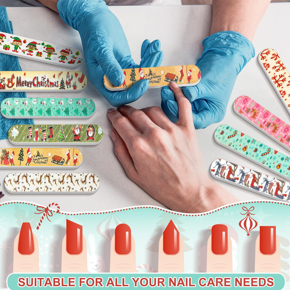 Lanties Christmas nail files gift pack: perfect stocking stuffer