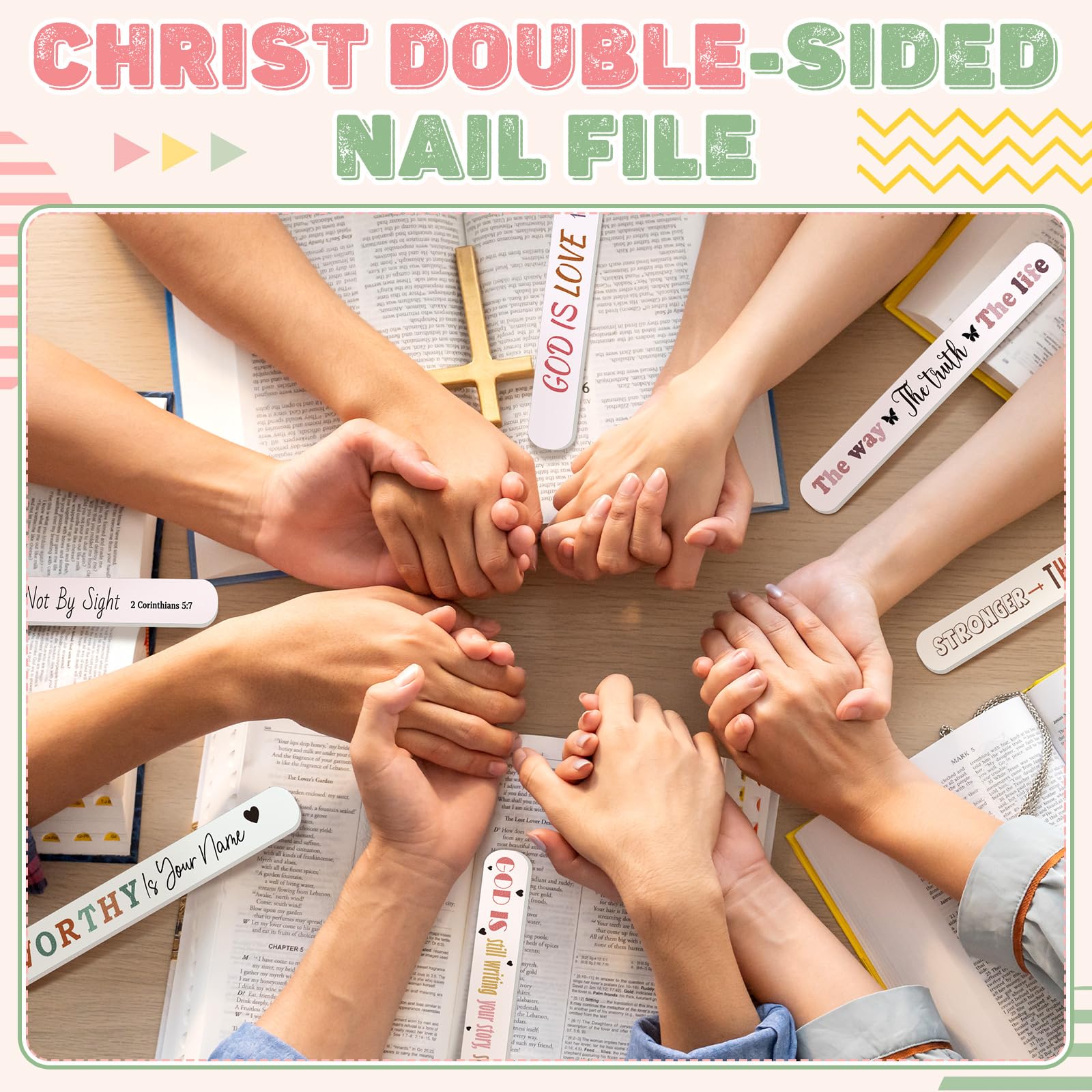 Lanties EVA material close-up highlights durable nail boards.