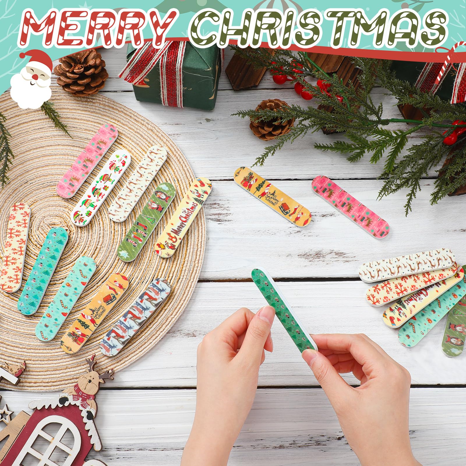 Lanties EVA material nail files: durable, long-lasting nail care