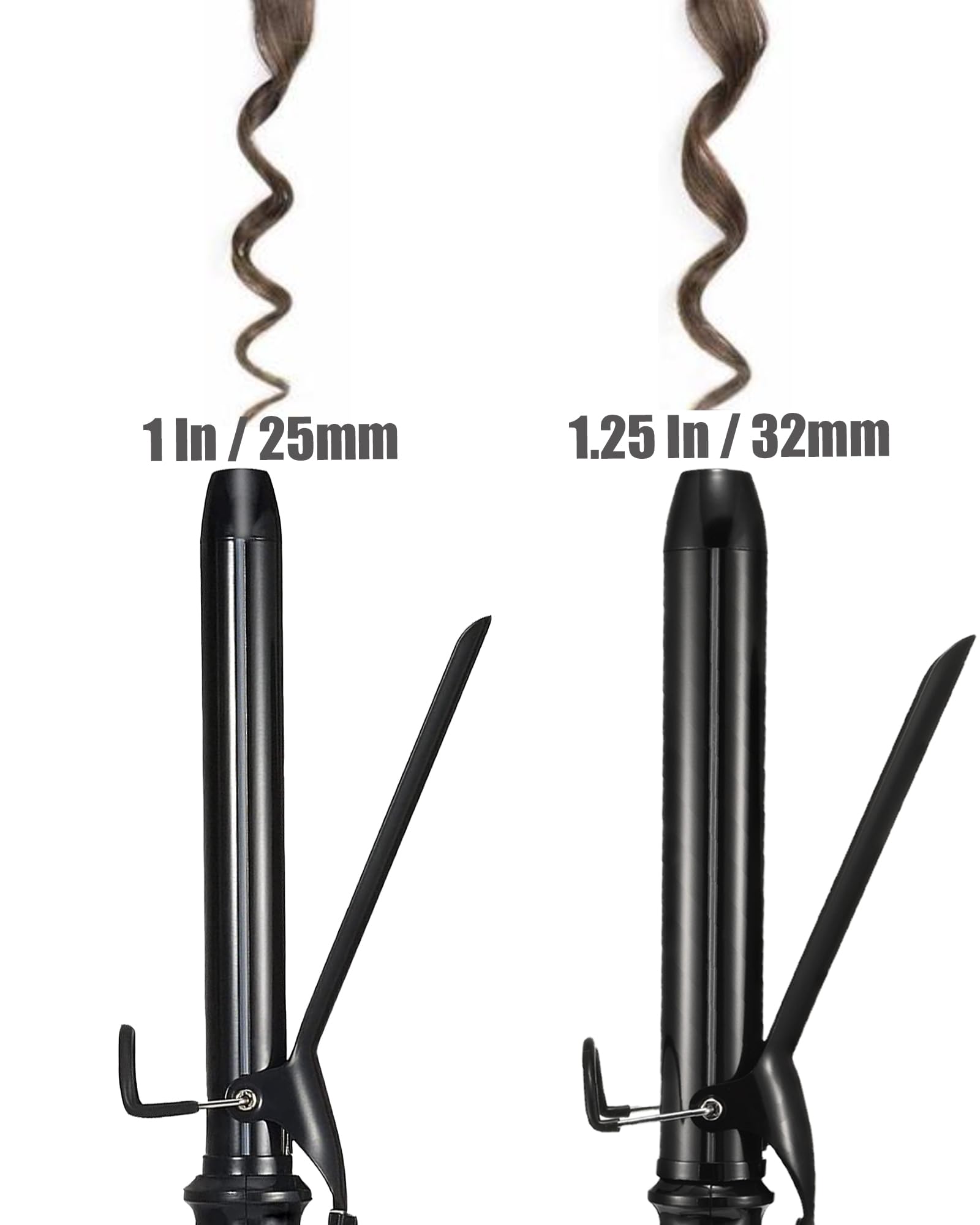 LANVIER 360-degree swivel cord provides freedom to style from any angle.