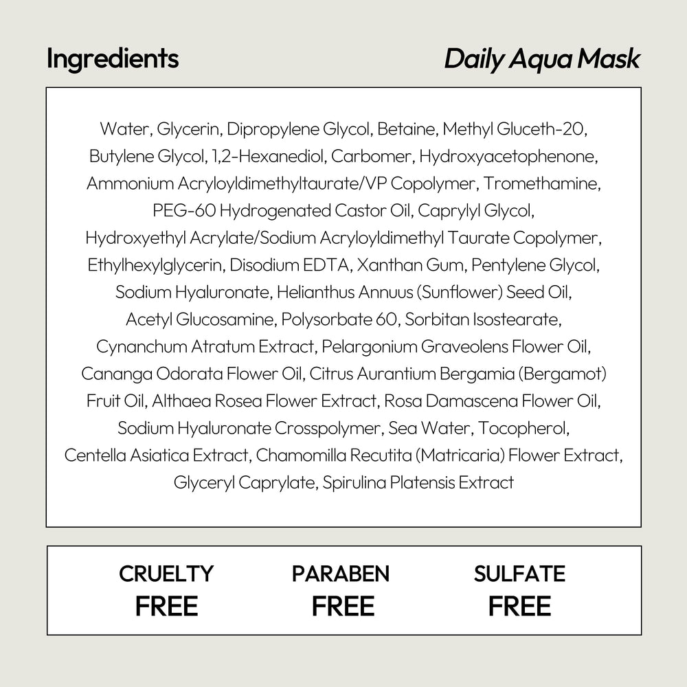 LAPCOS Aqua Sheet Mask in routine setup for spa-like hydration at home.