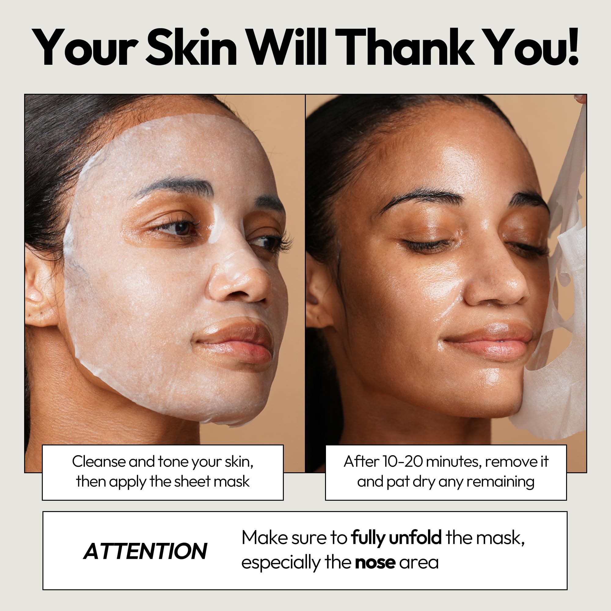 LAPCOS mask in-use on the face shows easy 10–20 minute treatment.