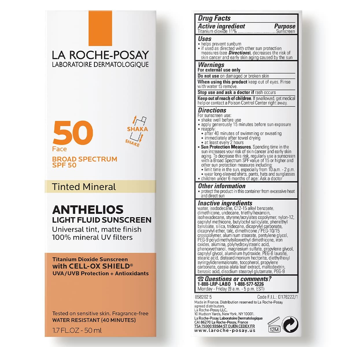 La Roche-Posay being used at the beach for broad-spectrum protection benefit