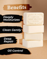 larosanna Australian Goat Milk Soap lather-foam demonstrates triple-milled durability