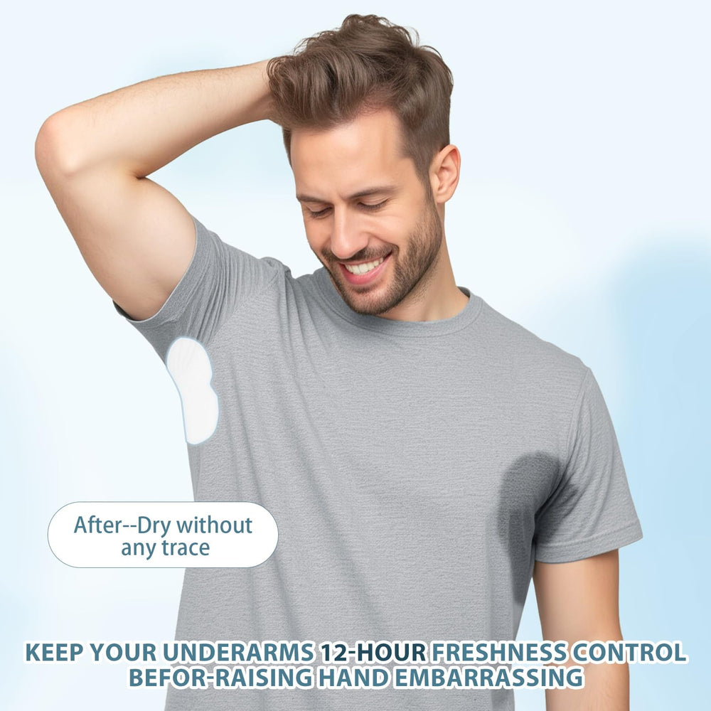 LARUOOUU armpit pads ultra-thin and discreet under outfits.