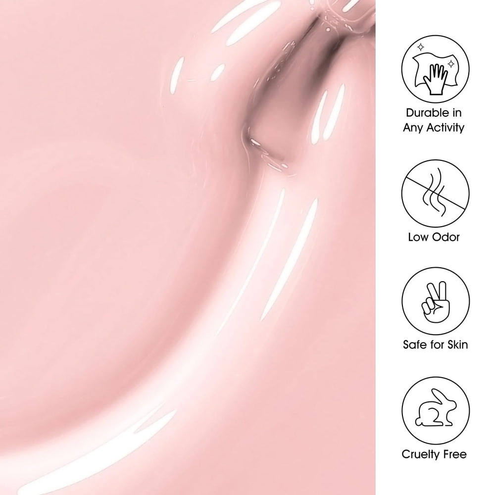 Larvall Beautpal nude gel polish kit packaging for home use