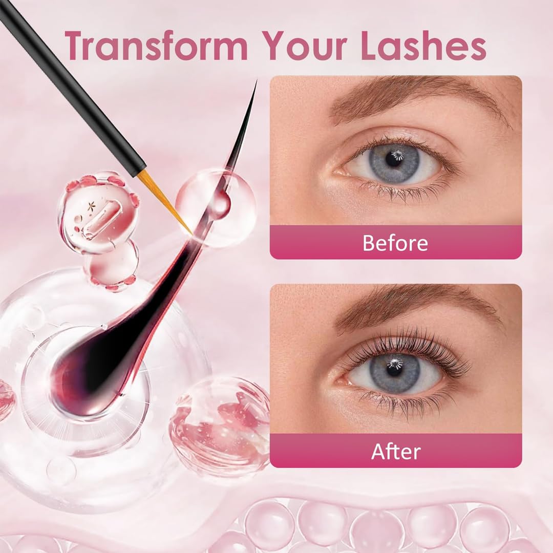 Lash by Maya Serum brush applicator, precise application for targeted lash growth.