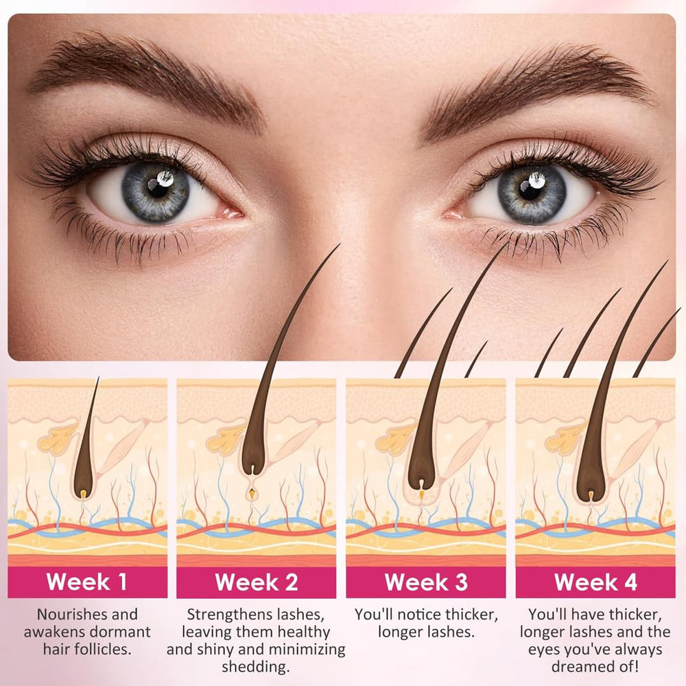 Lash by Maya Serum night routine shot, simple step toward enhanced lashes.