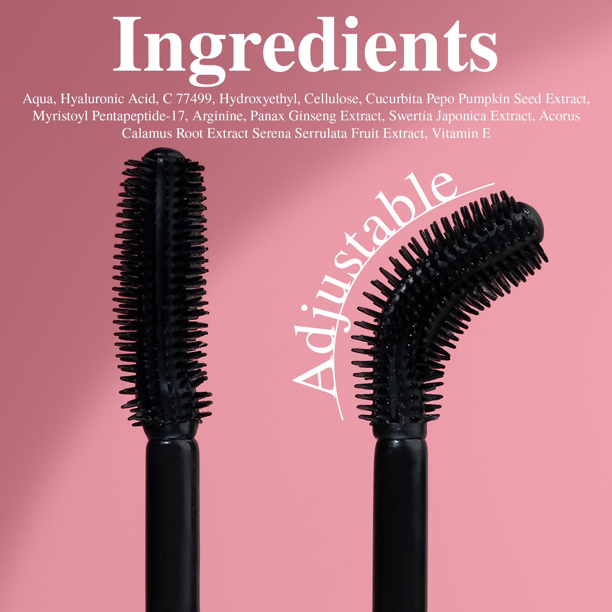 Lash Therapy Australia Every Lash Growth Serum Mascara Black waterproof wear resists smudging all day.