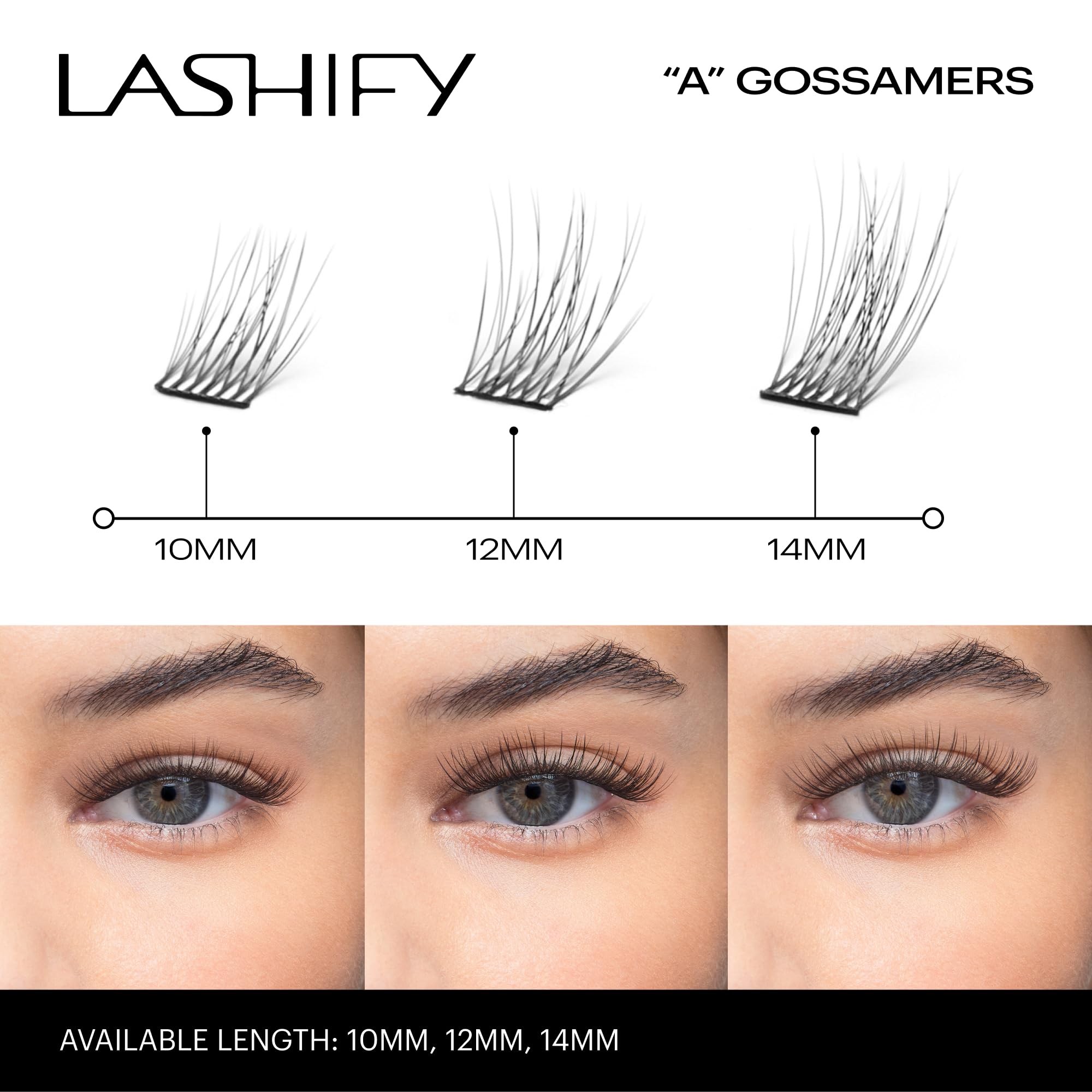Lashify Amplify lashes on hand show natural texture for confident DIY wear.