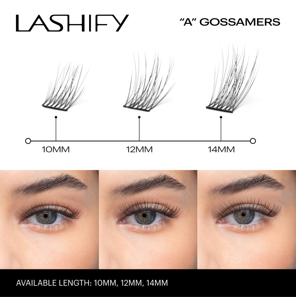 Lashify Amplify lashes on hand show natural texture for confident DIY wear.