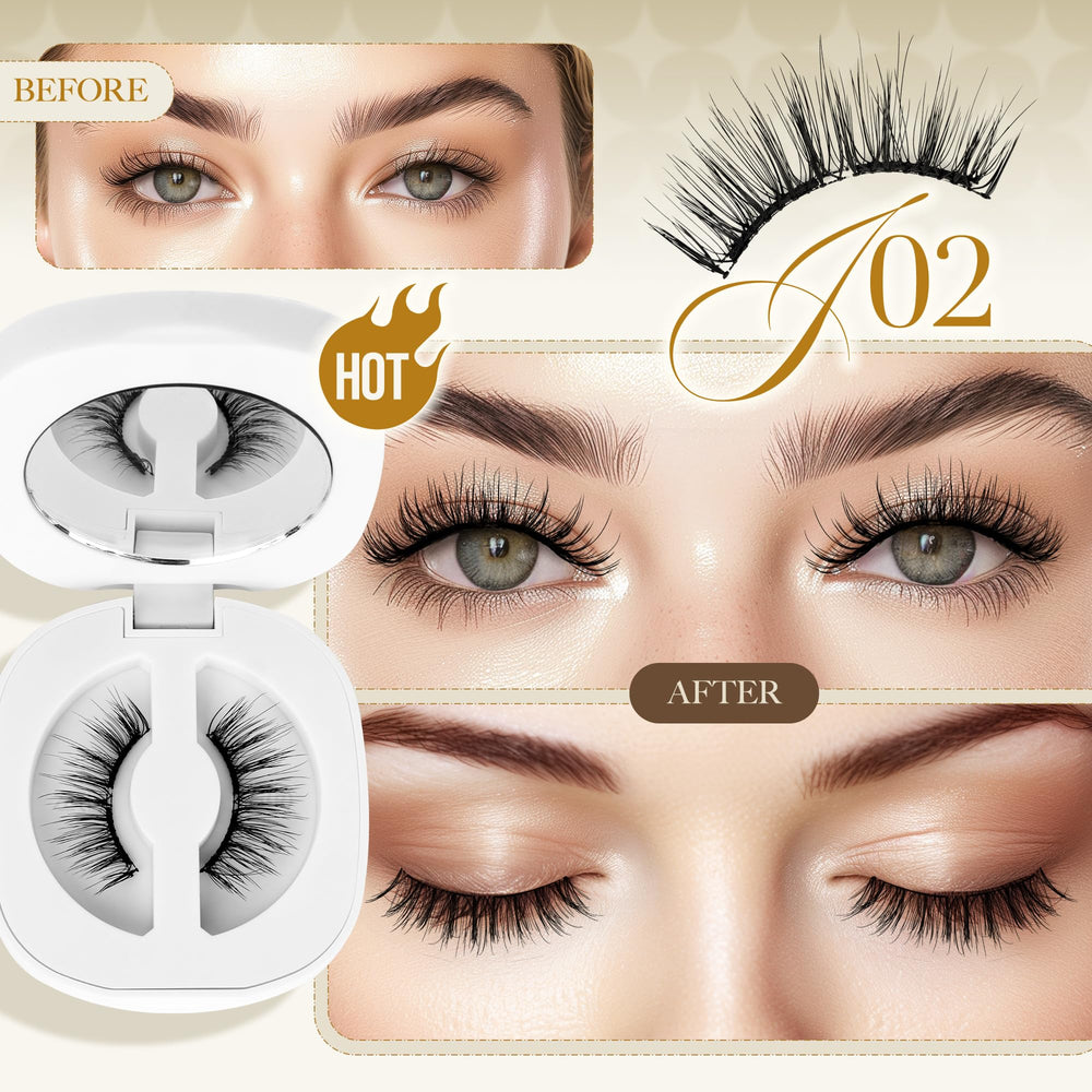 LASHVIEW all-day-hold magnetic-lashes stay put through wind or workouts