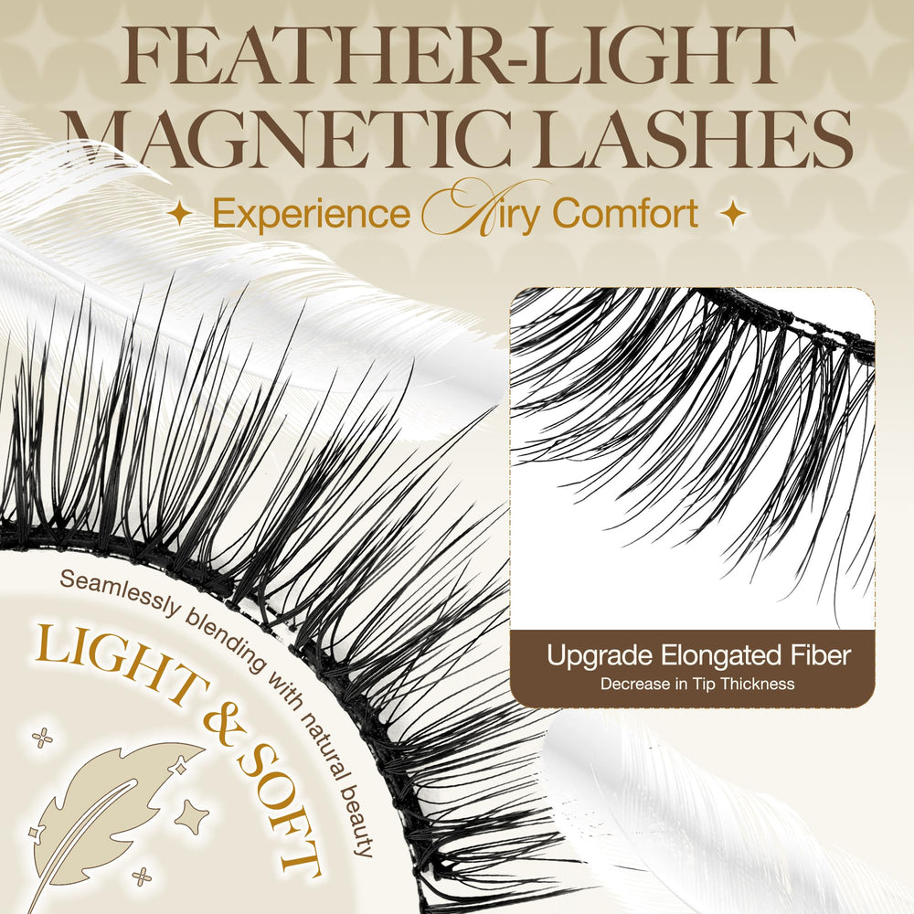 LASHVIEW kit-with-applicator magnetic-lashes enables quick three-second application