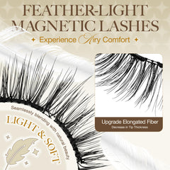 LASHVIEW kit-with-applicator magnetic-lashes enables quick three-second application