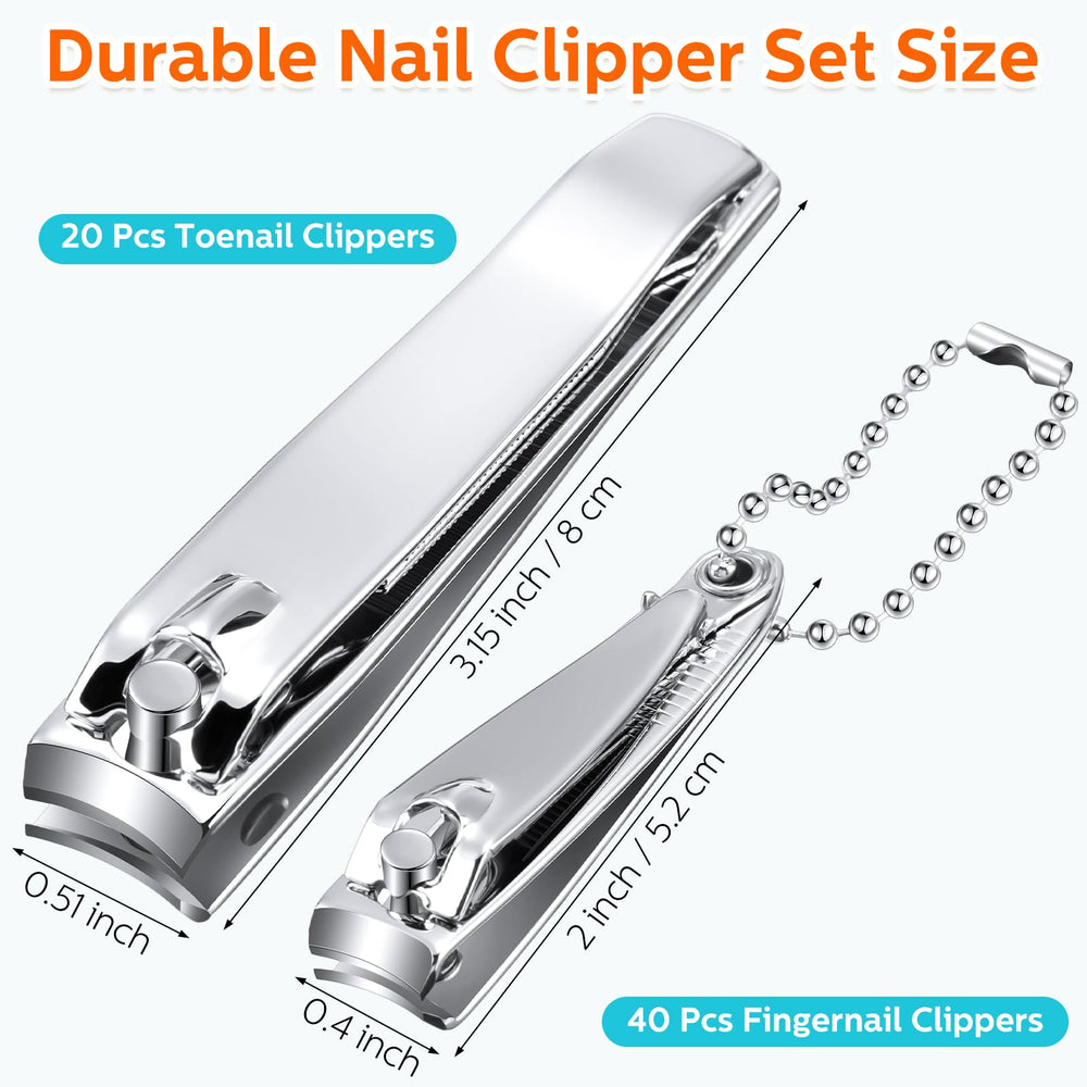 Lasnten large toenail clippers with sturdy lever for clean toenail shaping.