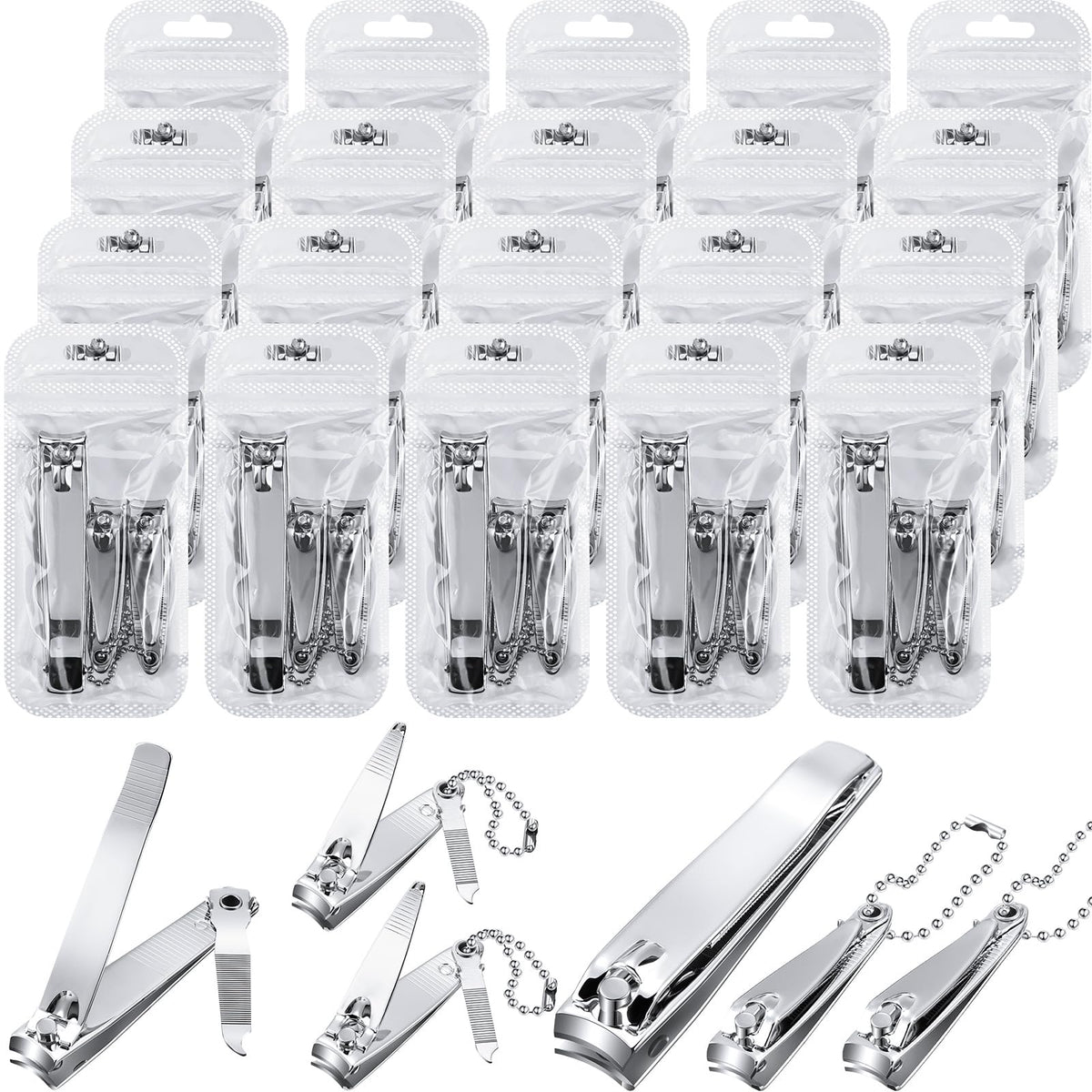 Lasnten small clipper set with curved blades for precise trimming on the go.