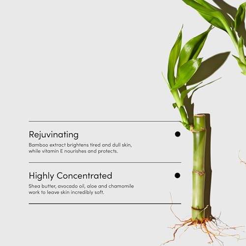 LATHER Bamboo Lemongrass application hand rub demonstrates easy skin nourishment