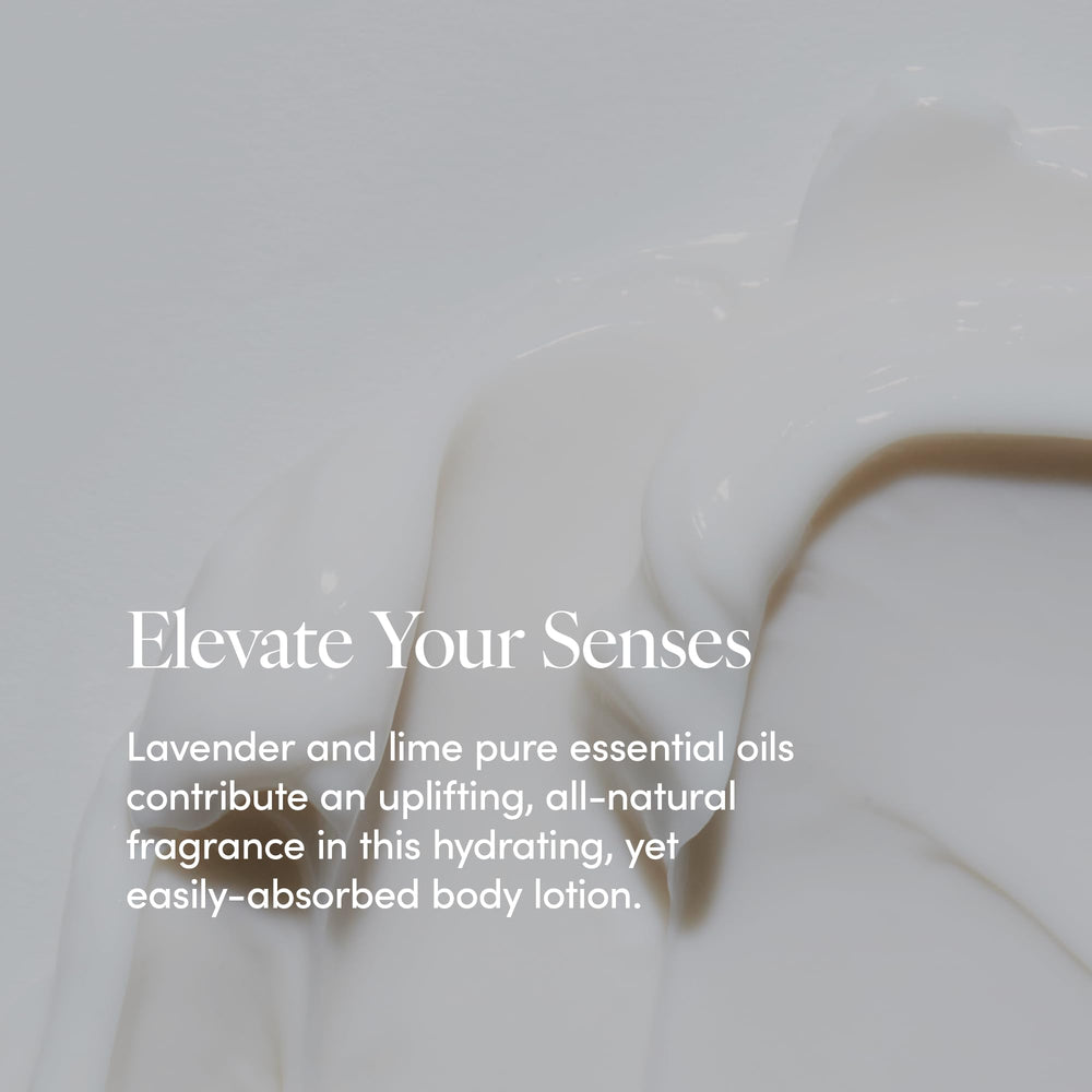 LATHER Lavender Lime ingredients oil blend highlights safflower and almond oils for conditioning.
