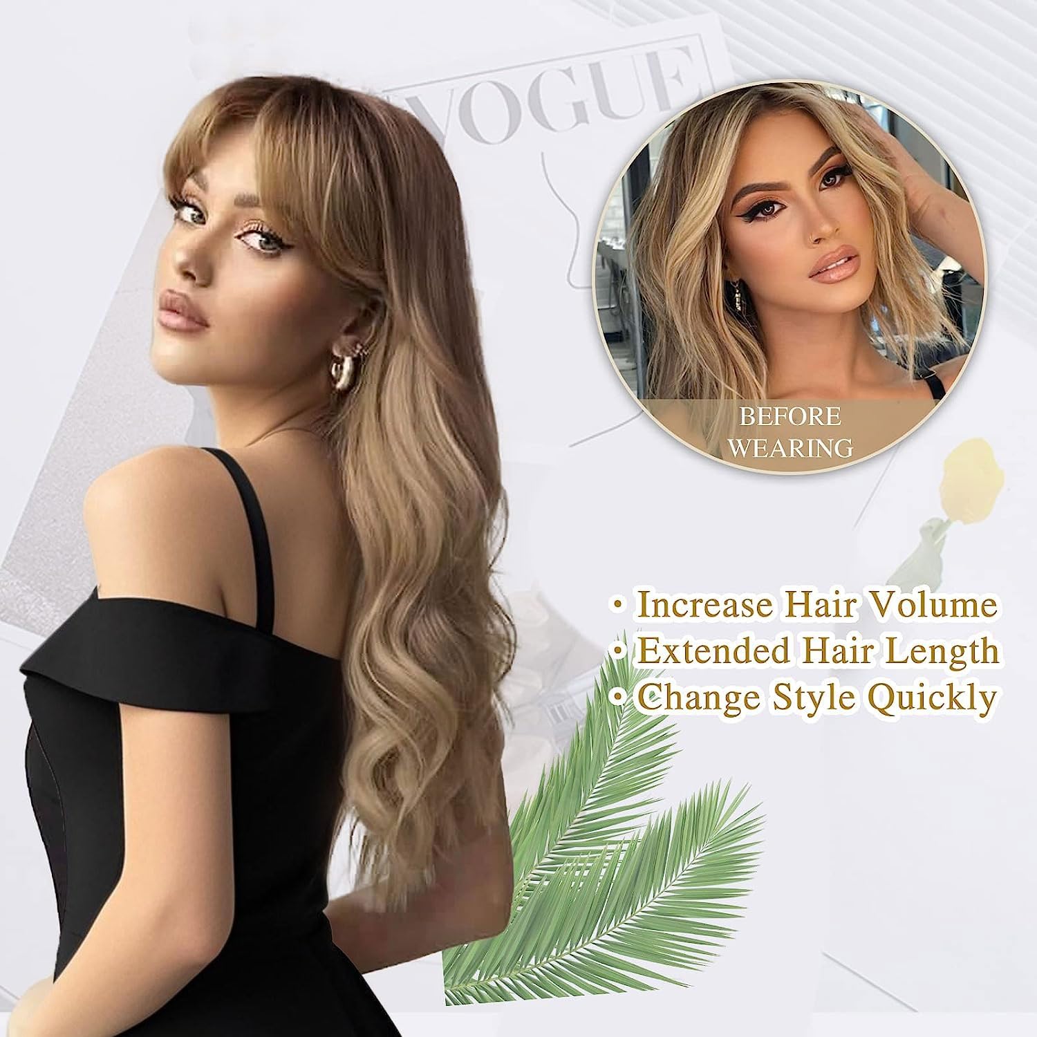 Lativ bangs styling looks demonstrate versatile face-framing options.