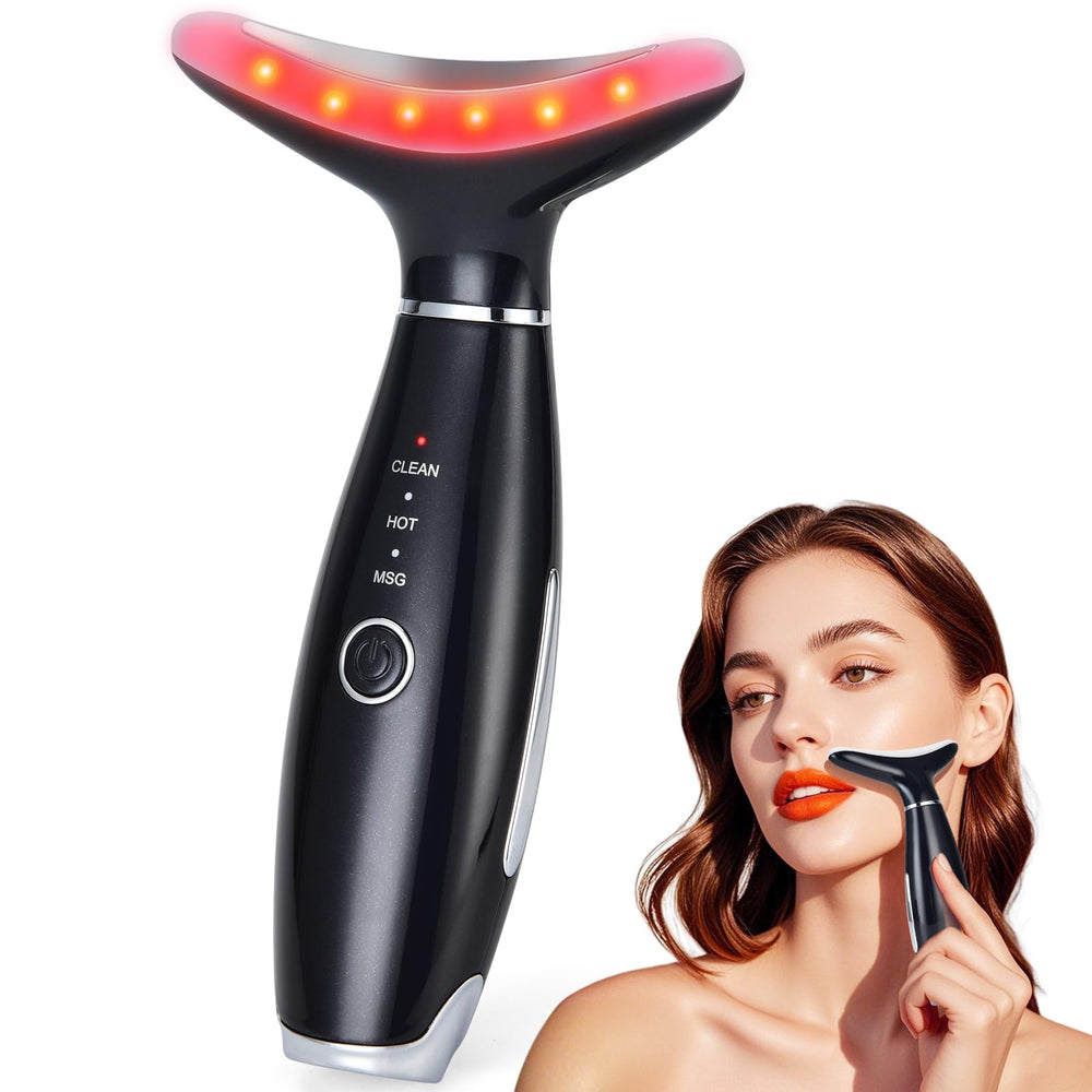 LATME facial massager compact design front view for on-the-go soothing skin