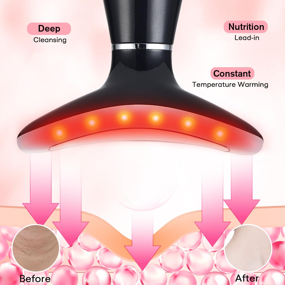 LATME heat-therapy function provides warm, relaxing massage