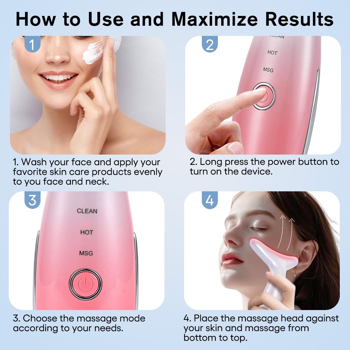 LATME massage session promotes radiant complexion and revitalized skin with gentle stimulation