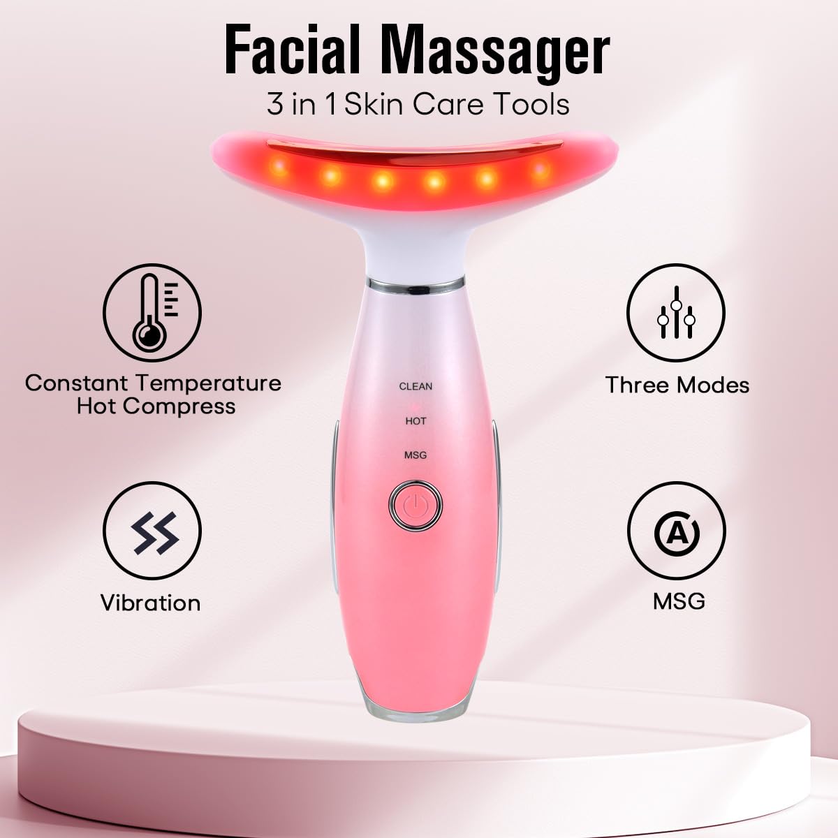 LATME compact size suits at-home or on-the-go pampering sessions