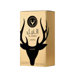 Lattafa Al Noble Ameer packaging box ready for gifting