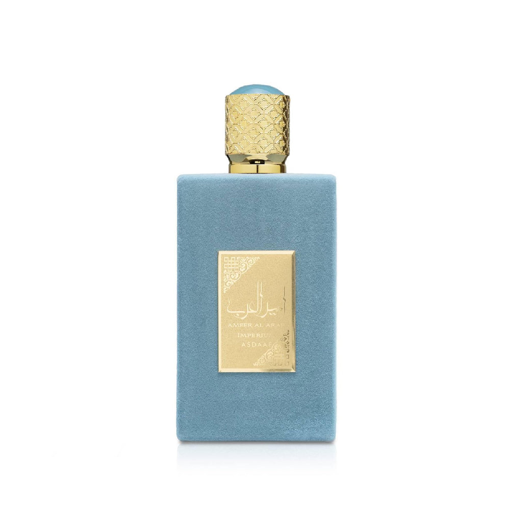 Lattafa Ameer Al Arab Imperium bottle shown for daily confidence.