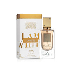 Lattafa Ana Abiyedh Poudrée rose-orange bloom close-up suggests romantic sensory notes