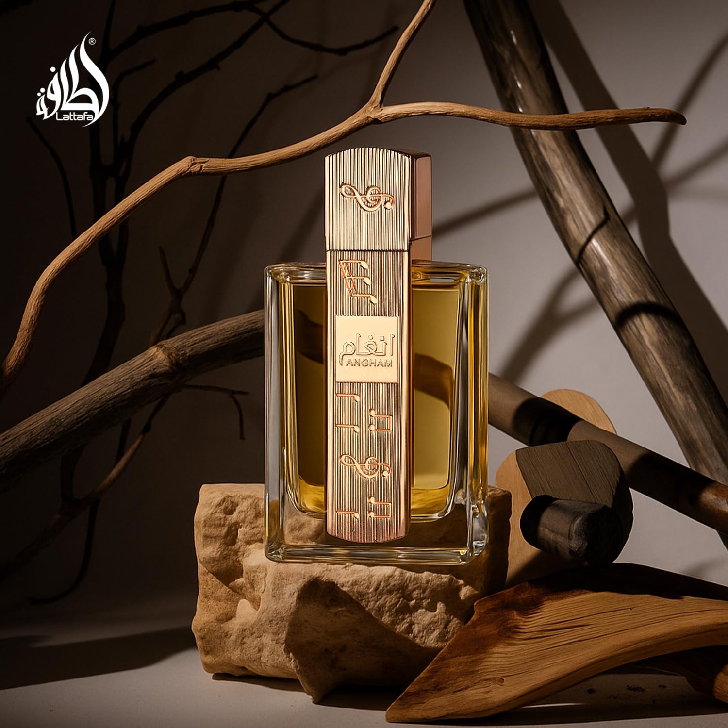 Lattafa Angham spray bottle mist for easy, even diffusion