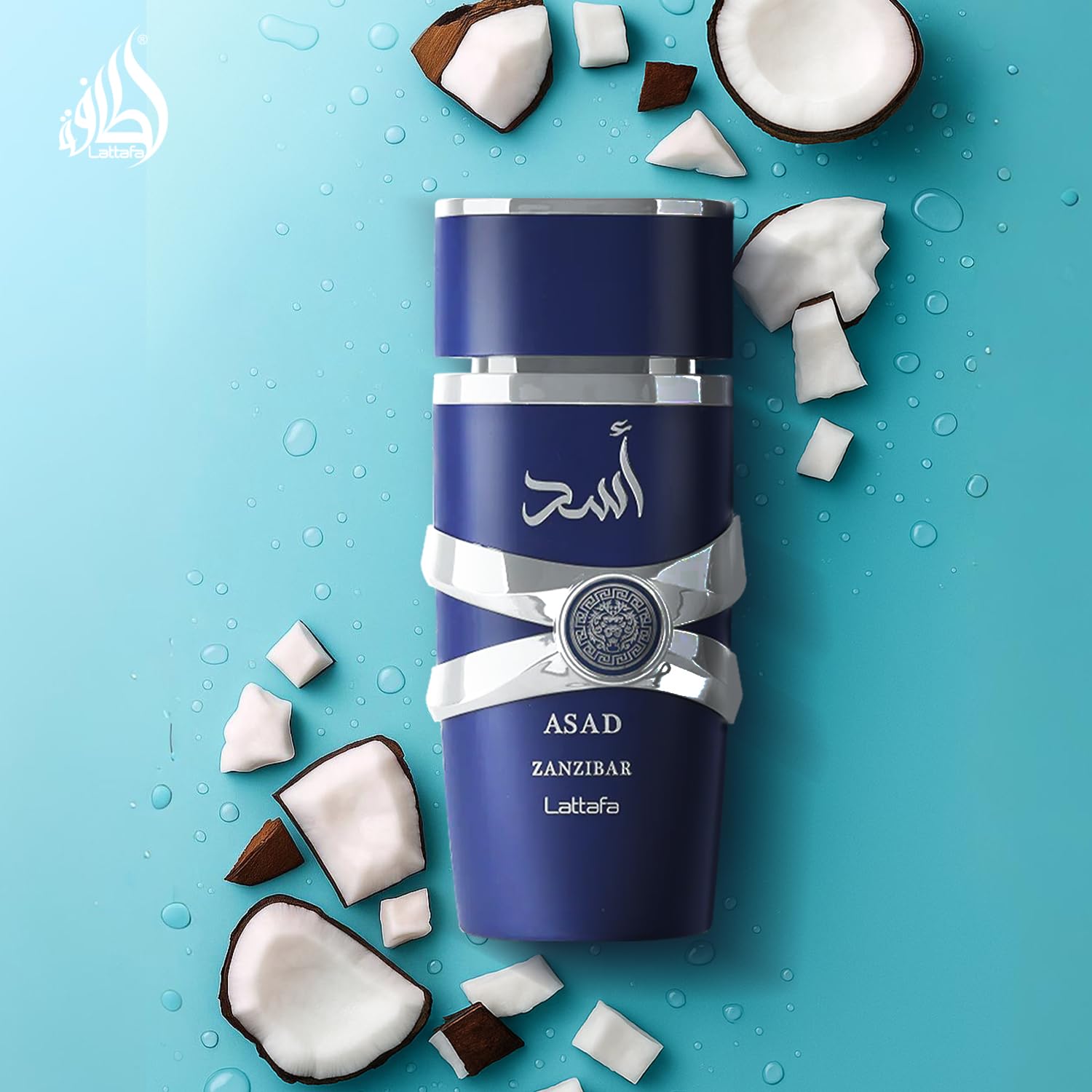 Lattafa Asad Zanzibar wear-on-pulse, versatile day-to-night scent.