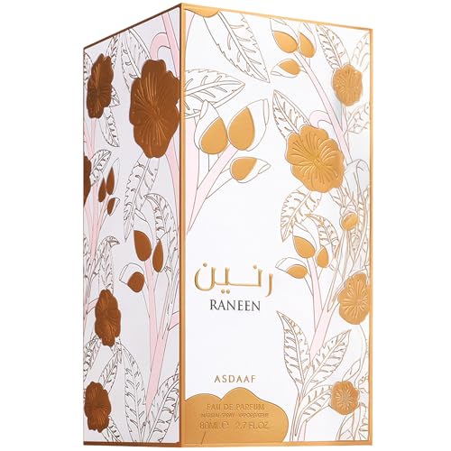 Lattafa Asdaaf Raneen packaging box ideal for gifting and shelf appeal