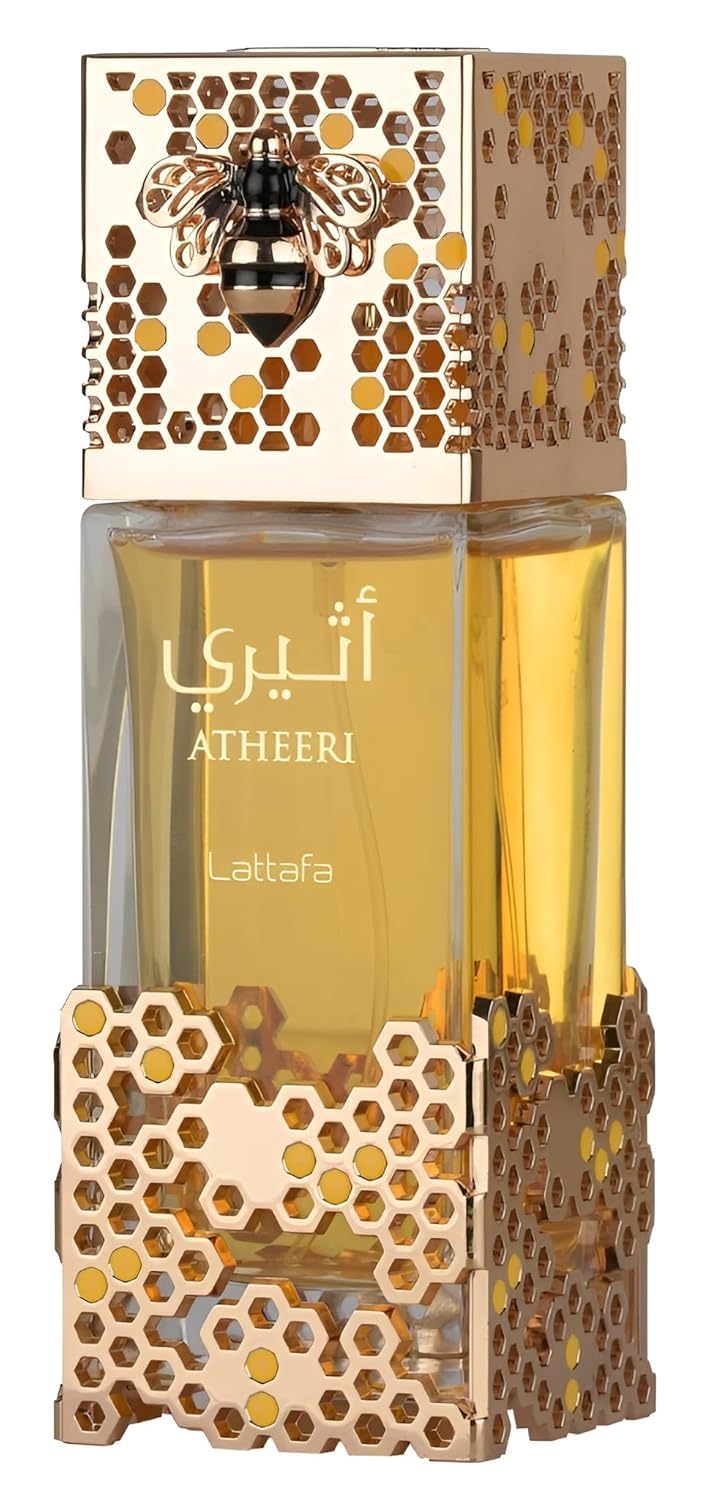 Lattafa Atheeri bottle display for daily wear
