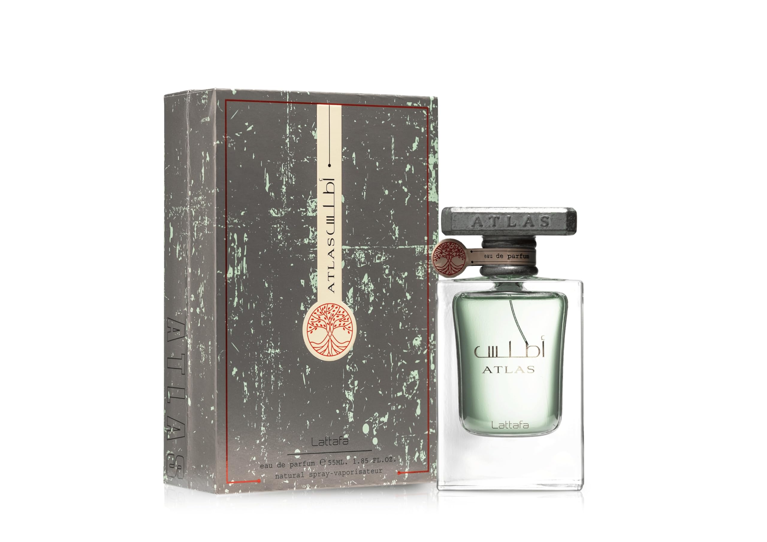 Lattafa Atlas box packaging ready for gift giving and premium presentation