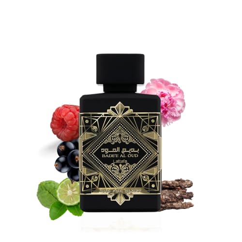 Lattafa Bade'e Al Oud Oud for Glory packaging showcases premium gift-ready presentation.