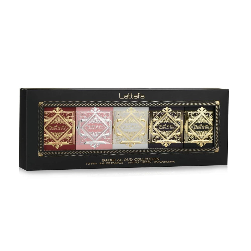 Lattafa Bade'e Al Oud Sublime bottle for fruity-floral warmth during special moments