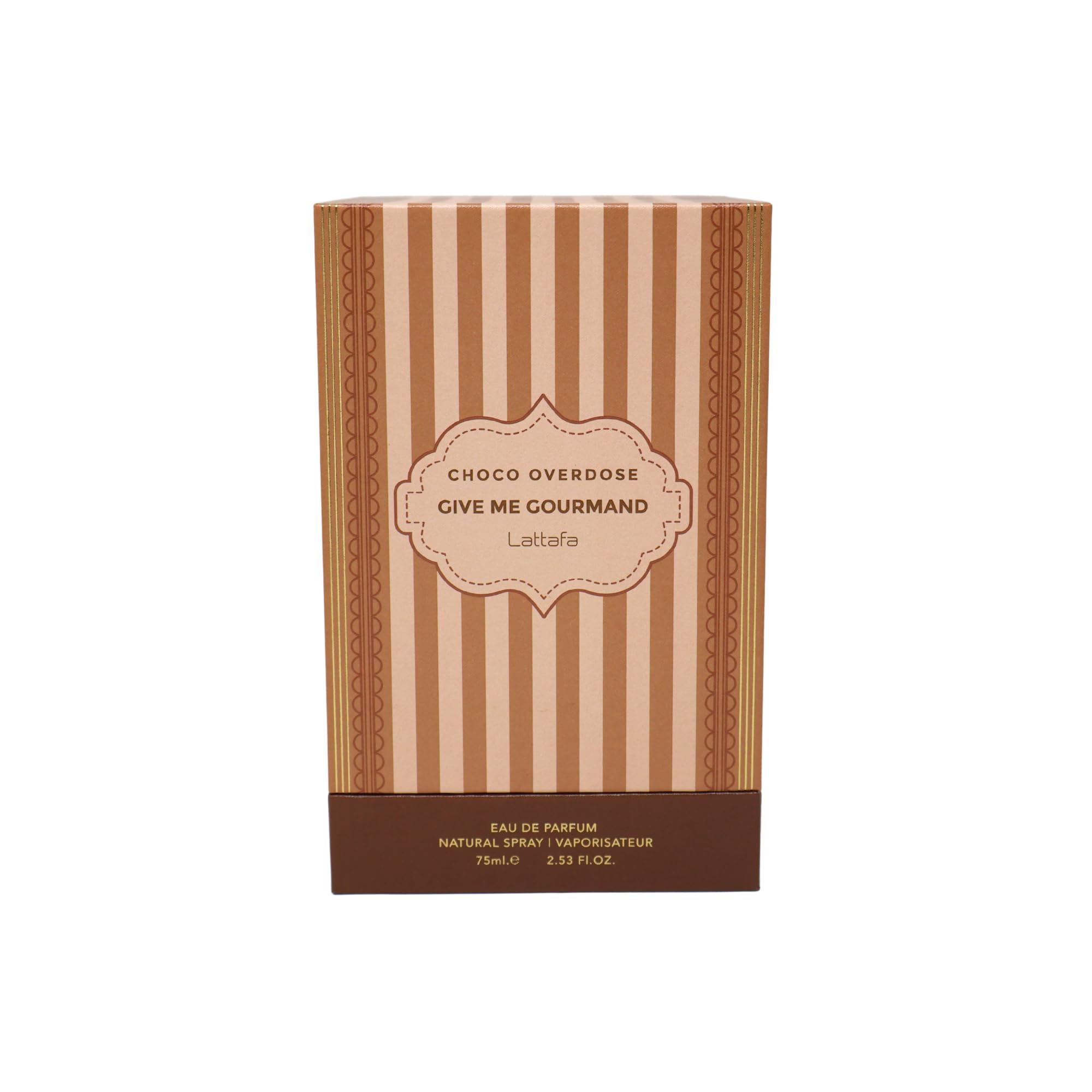 Lattafa Choco Overdose packaging gift box signaling refined gifting appeal